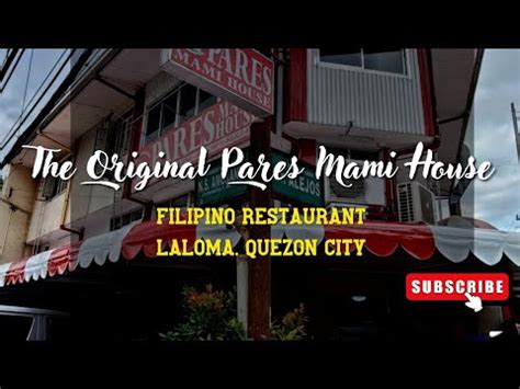 la loma quezon city directions|Original Pares Mami House .